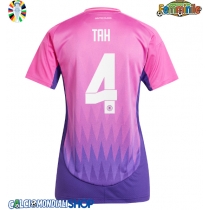 Maglie da calcio Germania Jonathan Tah #4 Seconda Maglia Femminile Europei 2024 Manica Corta